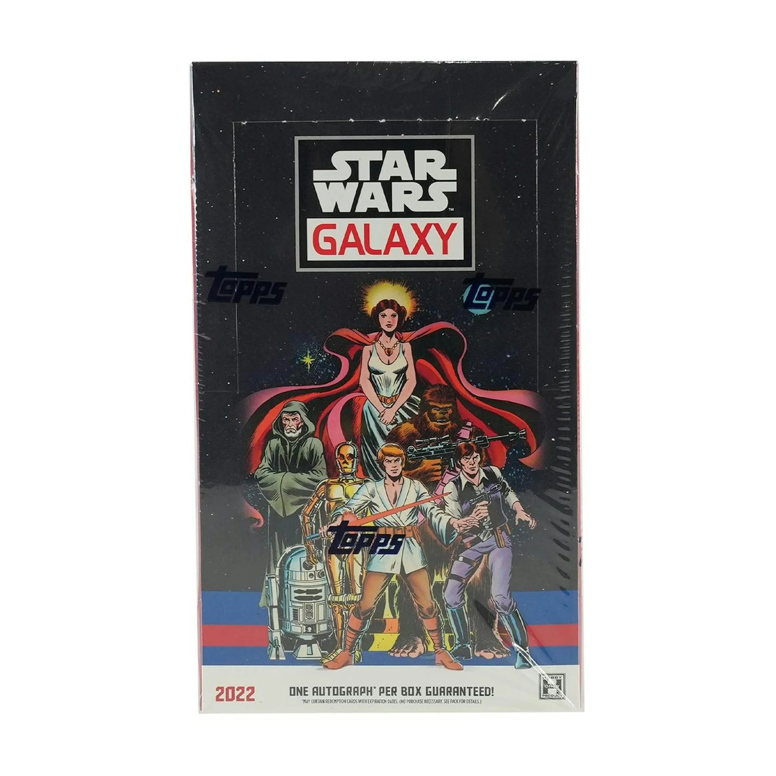 2022 Topps Star Wars Chrome Galaxy Hobby Box (Ships Sealed Only)