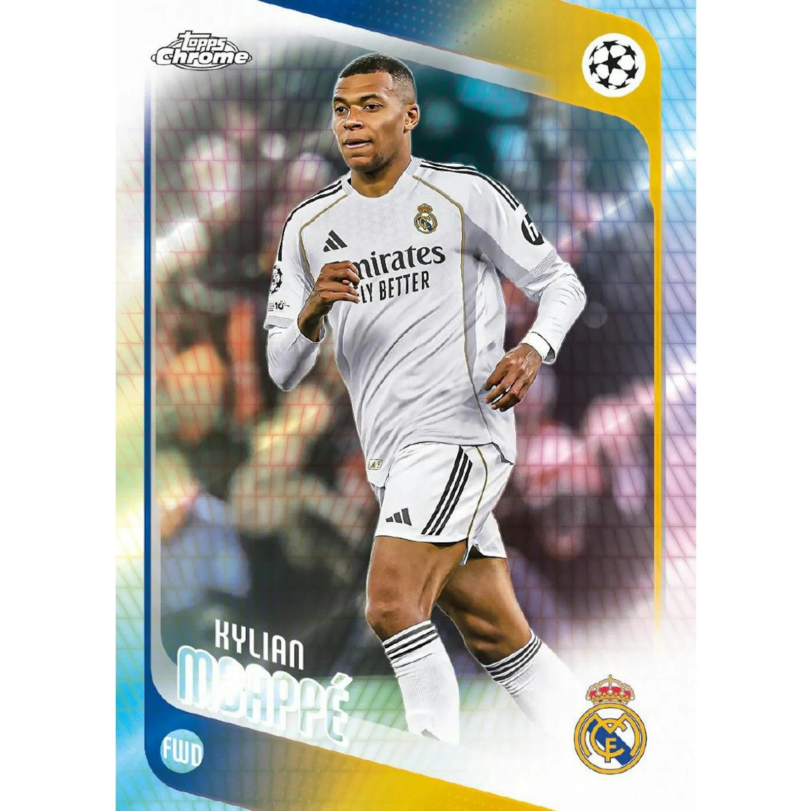 DRAFT - New 2025/26 Topps Chrome UEFA Club Competitions Soccer First Day Issue Hobby 12-Box Case