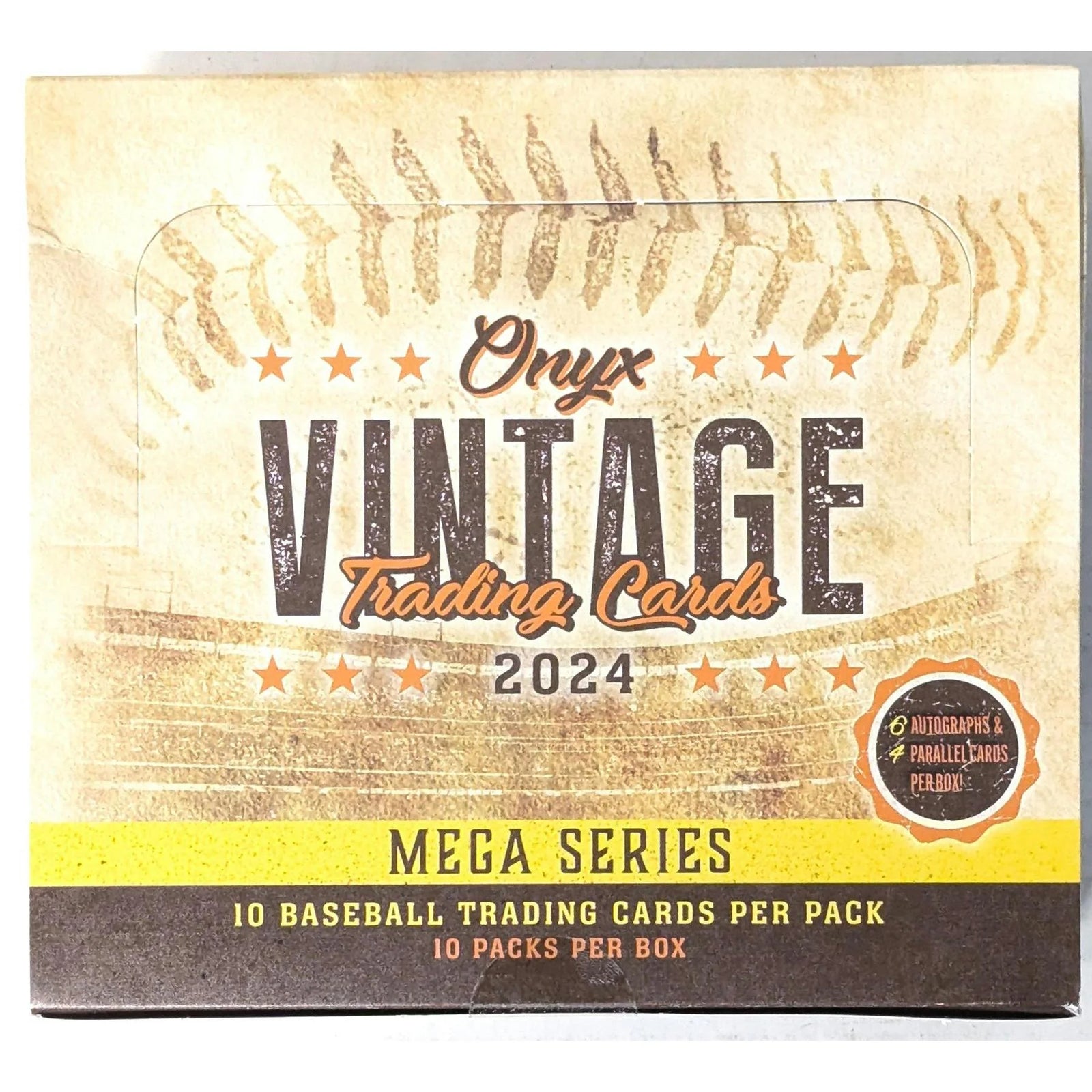 DRAFT - Just In 2024 Onyx Vintage Mega Series Baseball Hobby Box (Reed Buy)