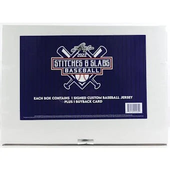 DRAFT - Just In 2022 Leaf Stitches and Slabs Baseball Hobby Box (Reed Buy)
