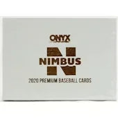 DRAFT - 2020 Onyx Nimbus Baseball Hobby Box