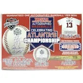 DRAFT - Just In 2021 TriStar Autographed Baseball Celebrating Atlanta's Championship Hobby Box (Reed Buy)
