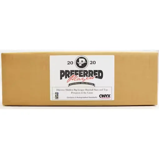 DRAFT - 2020 Onyx Preferred Players Collection Baseball | 3-Box Hobby Case