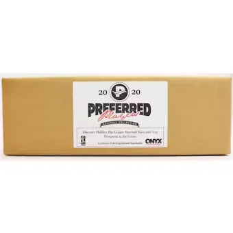 DRAFT - 2020 Onyx Preferred Players Collection Baseball | 3-Box Hobby Case
