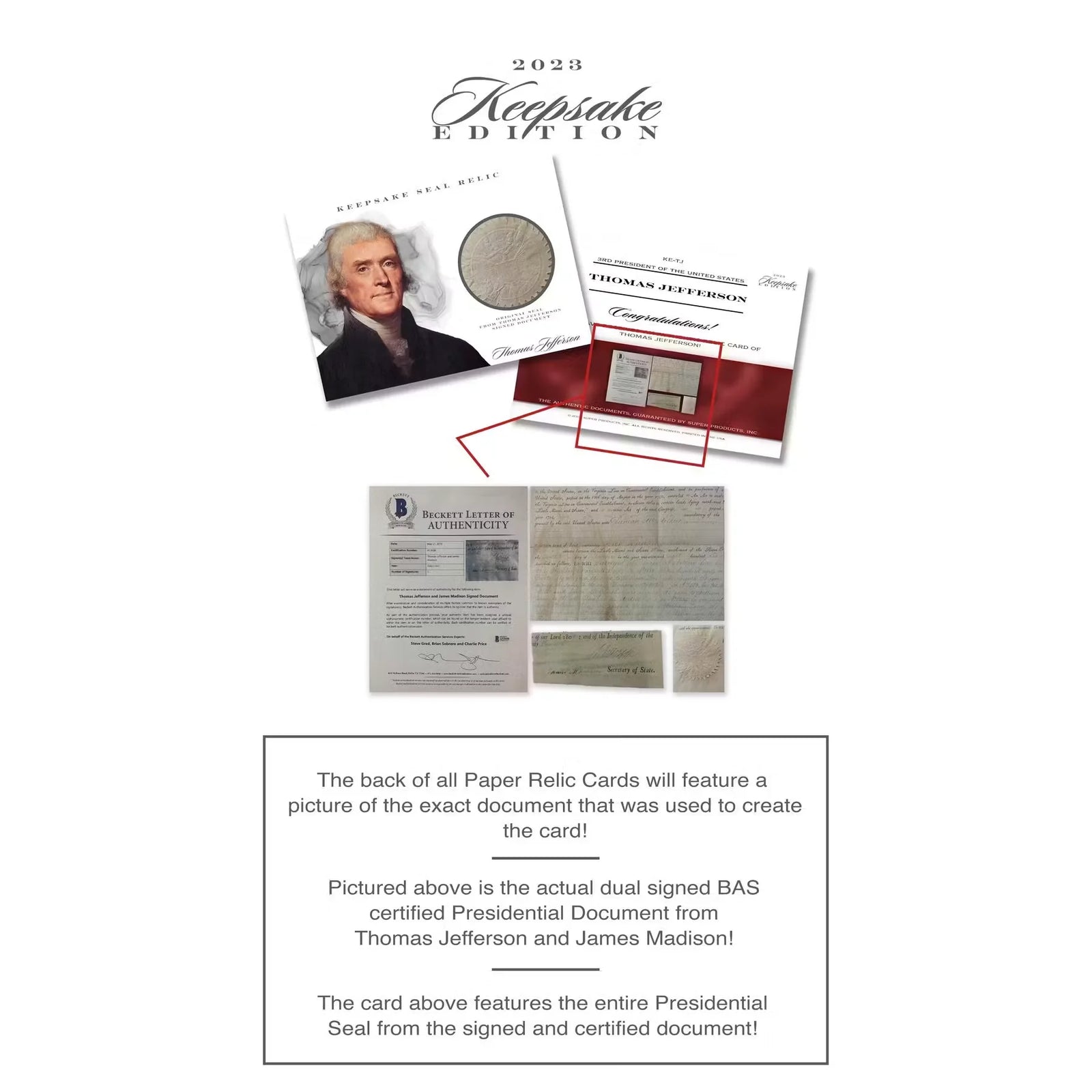 2023 Keepsake Edition Trading Card Hobby Box