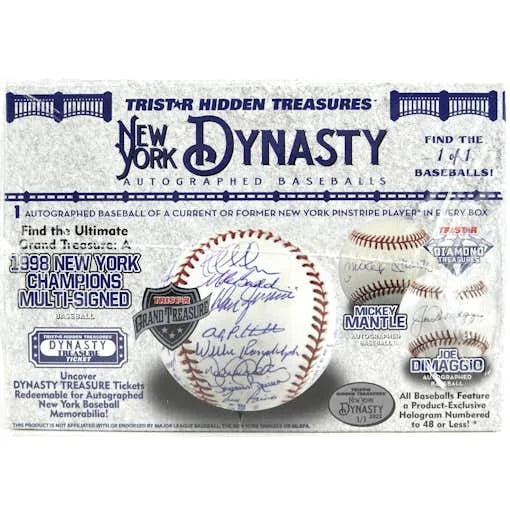 DRAFT - Just In 2022 TriStar New York Dynasty Baseball Hobby Box (Reed Buy)