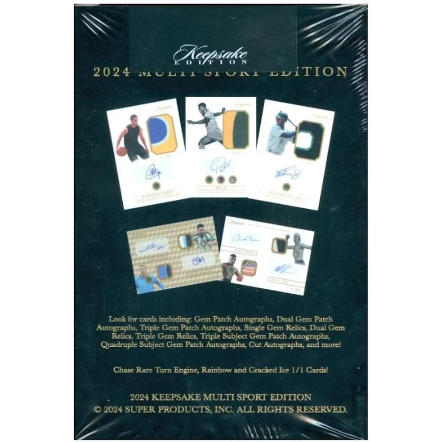 2024 Super Break Keepsake Multi Sport Series 1 Hobby Box