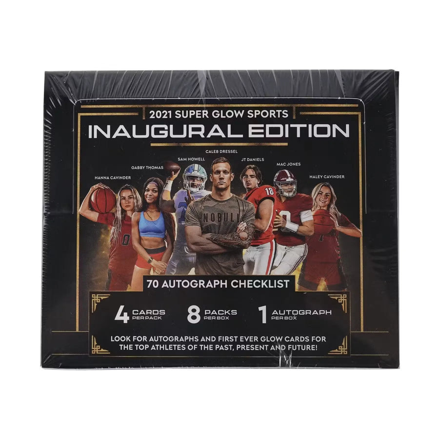 2021 Super Break Super Glow Sports Inaugural Edition Hobby Box