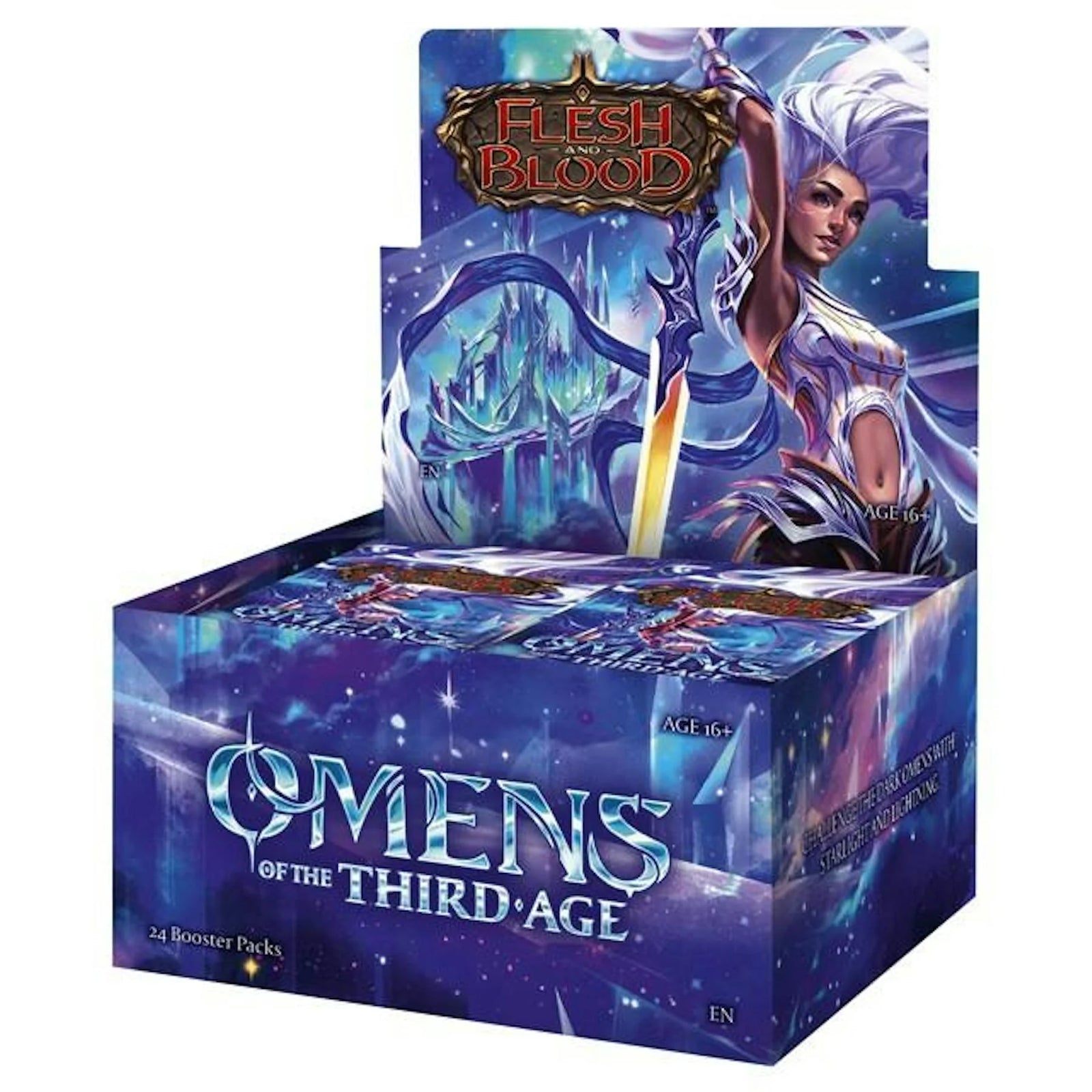 DRAFT - Flesh and Blood TCG Omens of the Third Age Booster 4-Box Case | Presell