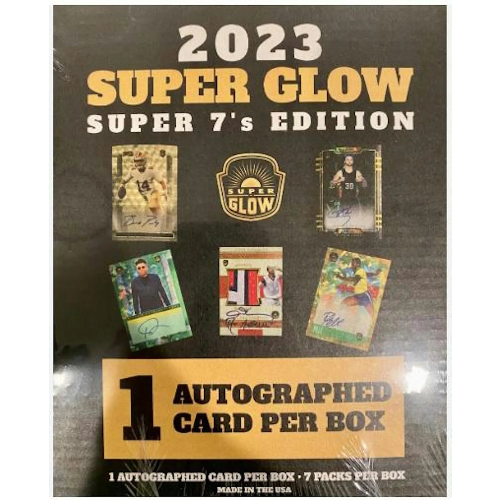 DRAFT - Just In 2023 Super Glow Super 7's Edition Hobby Box (Reed Buy)