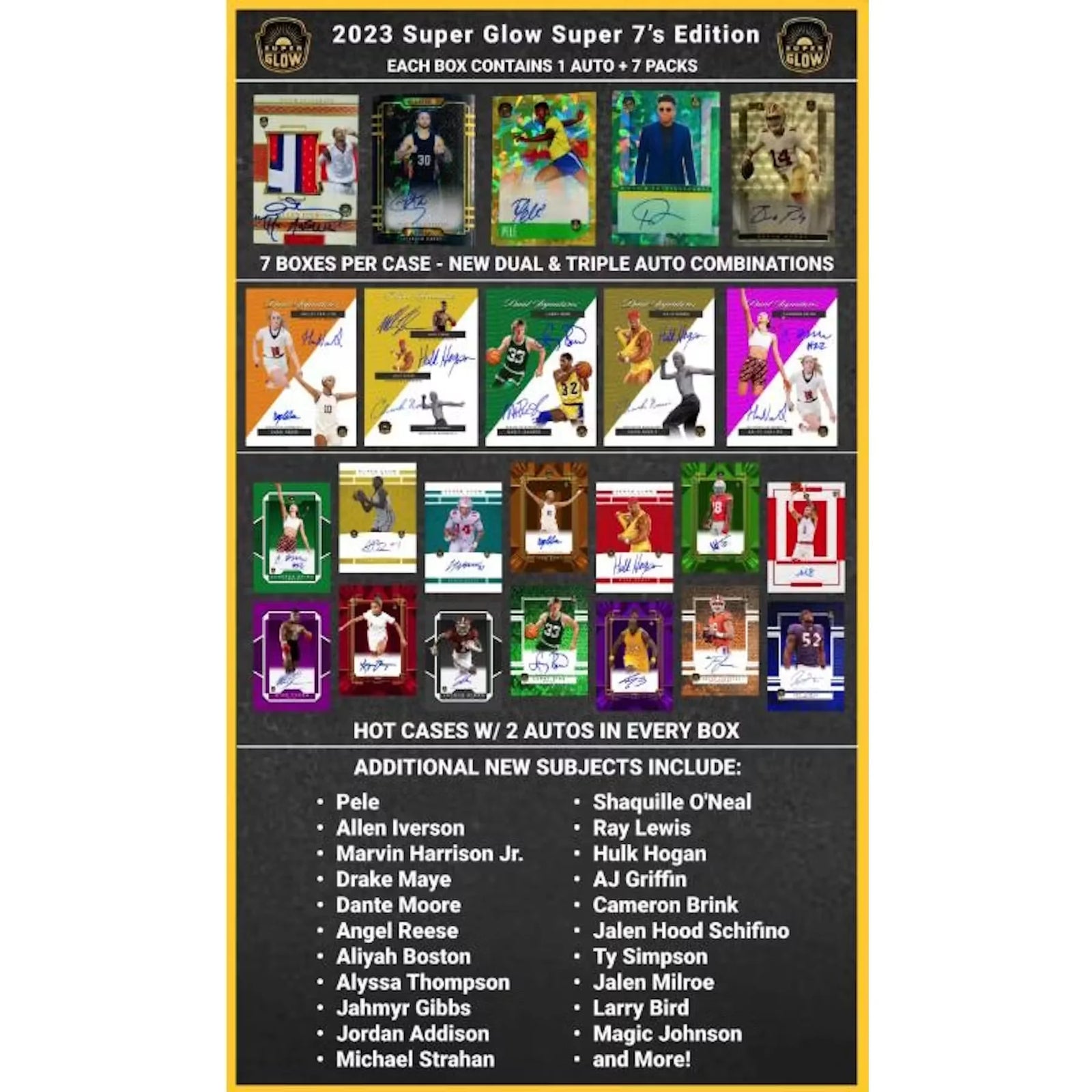 2023 Super Glow Super 7's Edition Hobby Box