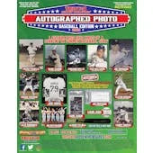DRAFT - Just In 2021 TriStar Hidden Treasures Autographed Photo Baseball Hobby Box (Reed Buy)