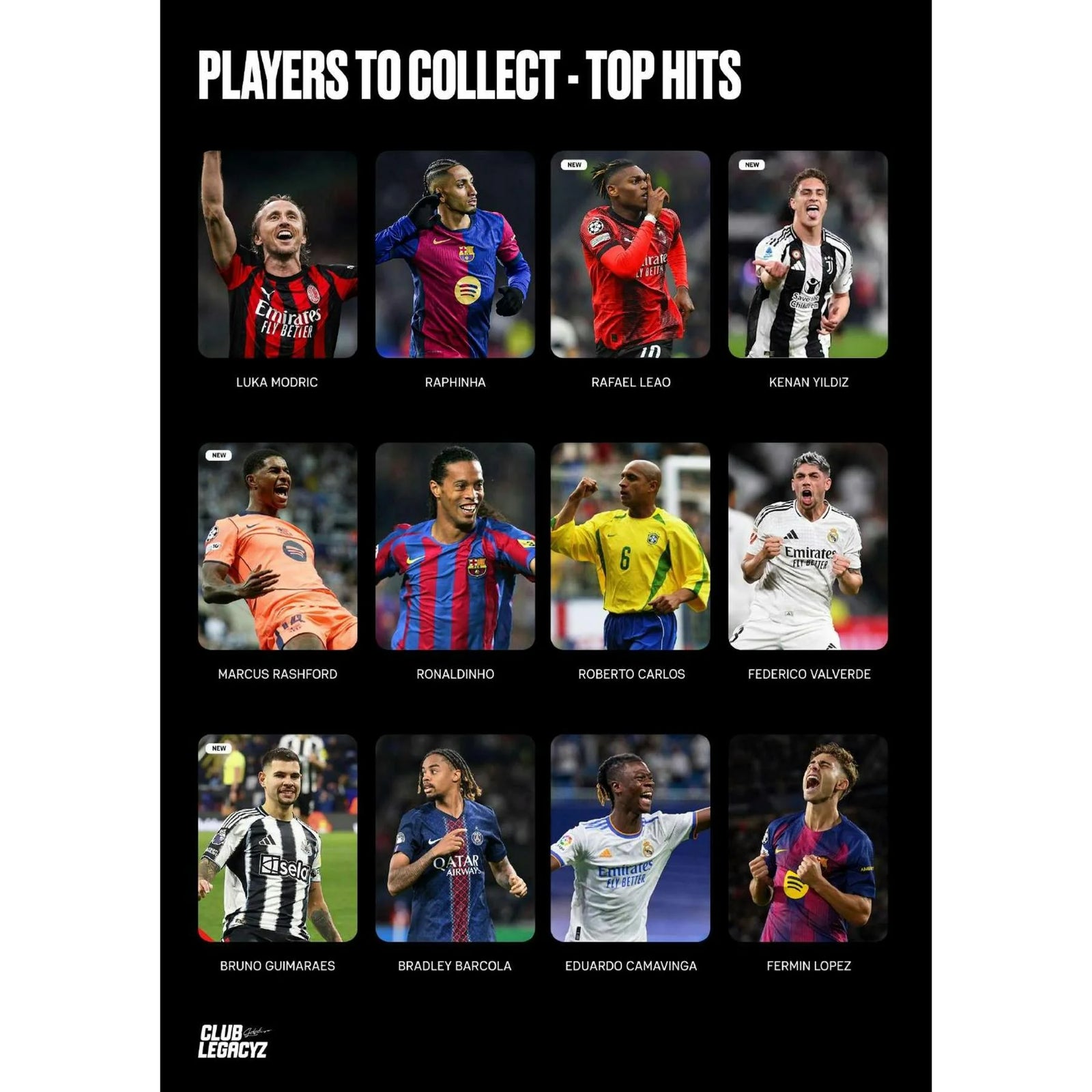 DRAFT - 2026 Club Legacyz Icons Soccer Third Edition Hobby Box