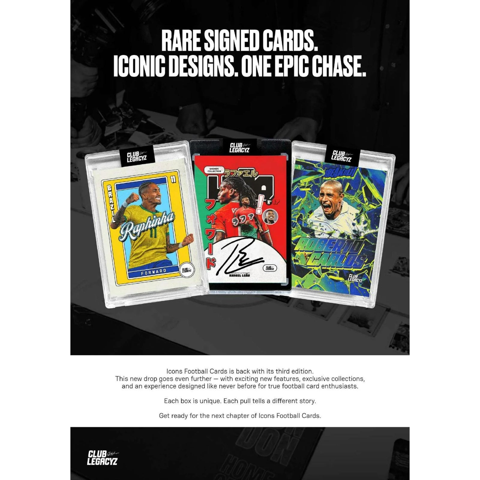 DRAFT - 2026 Club Legacyz Icons Soccer Third Edition Hobby Box