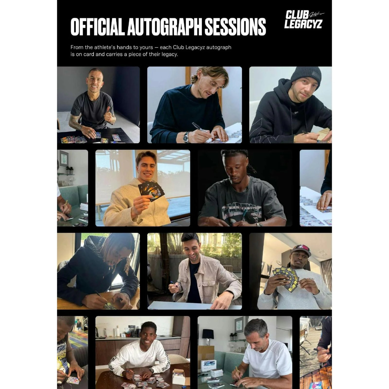 DRAFT - 2026 Club Legacyz Icons Soccer Third Edition Hobby Box