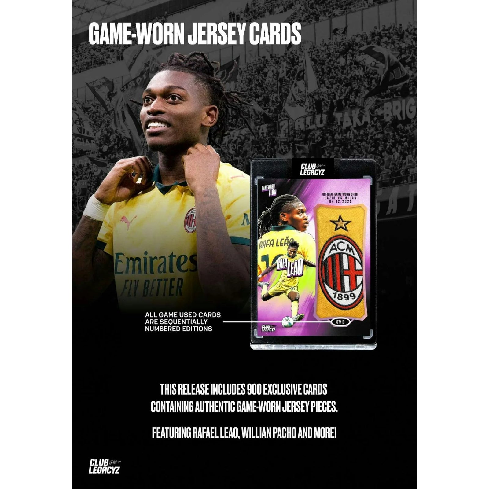 DRAFT - New 2026 Club Legacyz Icons Soccer Third Edition Hobby 10-Box Case