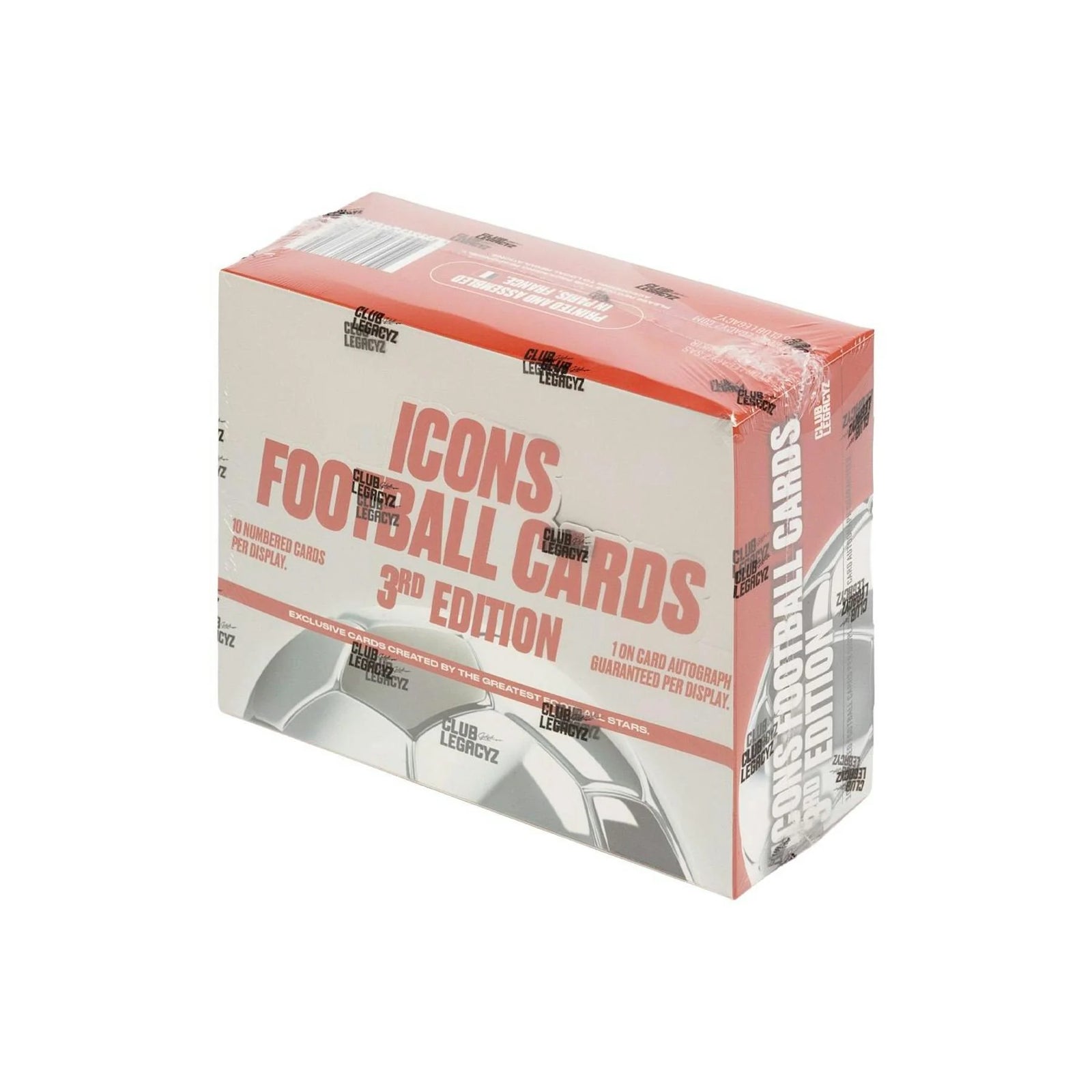 DRAFT - New 2026 Club Legacyz Icons Soccer Third Edition Hobby 10-Box Case