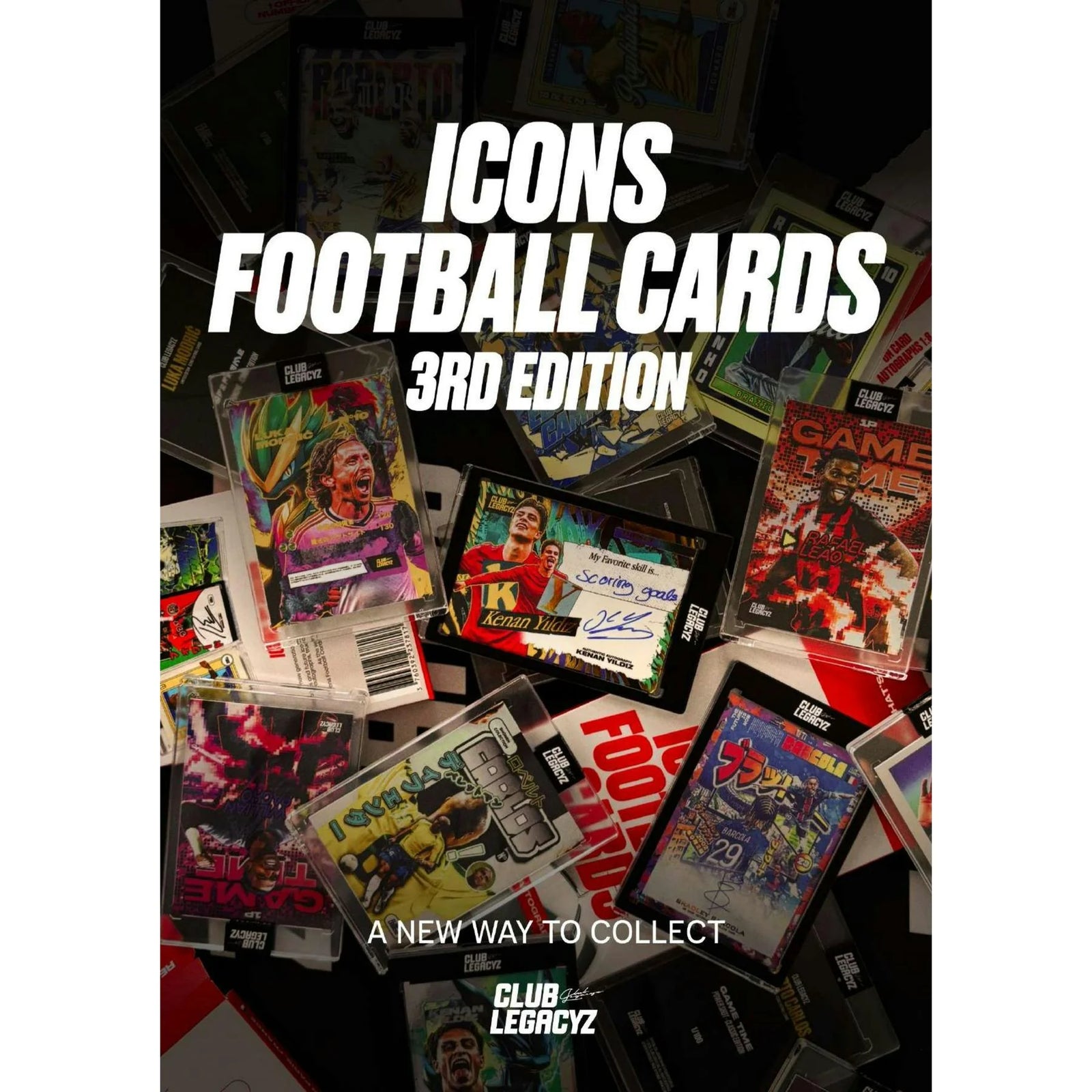 DRAFT - New 2026 Club Legacyz Icons Soccer Third Edition Hobby 10-Box Case