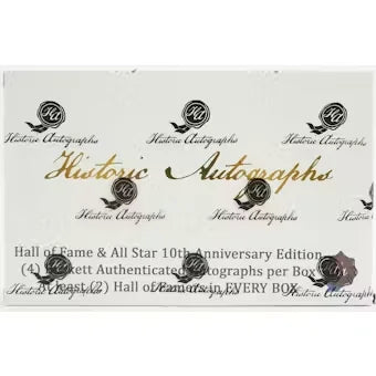DRAFT - 2020 Historic Autographs Hall of Fame & All-Star Baseball Hobby Box