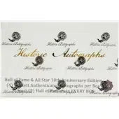 DRAFT - 2020 Historic Autographs Hall of Fame & All-Star Baseball Hobby Box