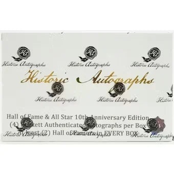 DRAFT - 2020 Historic Autographs Hall of Fame & All-Star Baseball Hobby Box