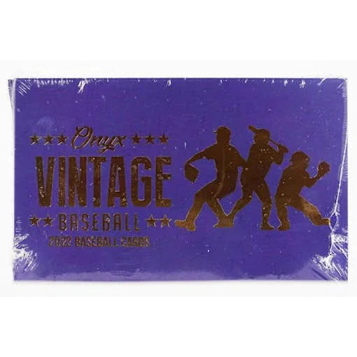 DRAFT - Just In 2022 Onyx Vintage Baseball Hobby Box (Reed Buy)