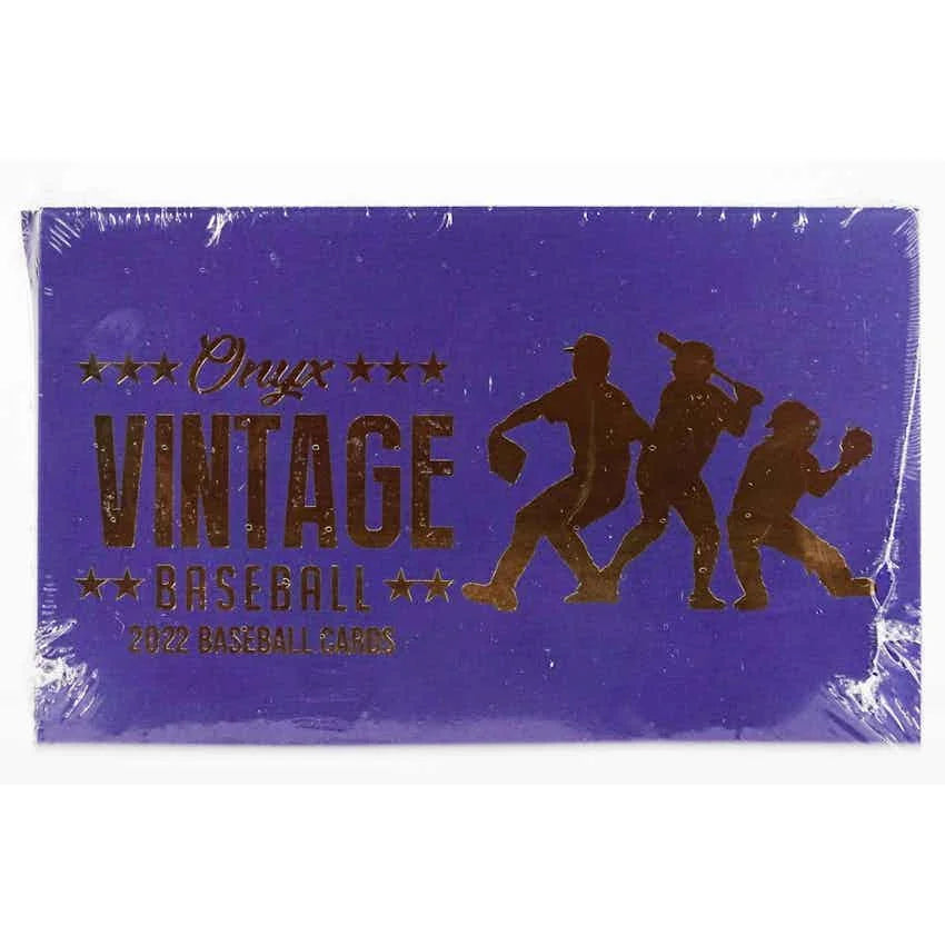 DRAFT - Just In 2022 Onyx Vintage Baseball Hobby Box (Reed Buy)