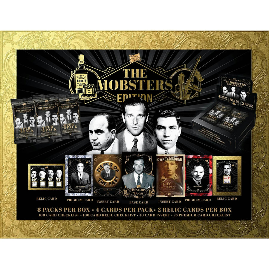DRAFT - 2026 Keepsake Pieces of the Past Mobster Edition Hobby Box | Presell