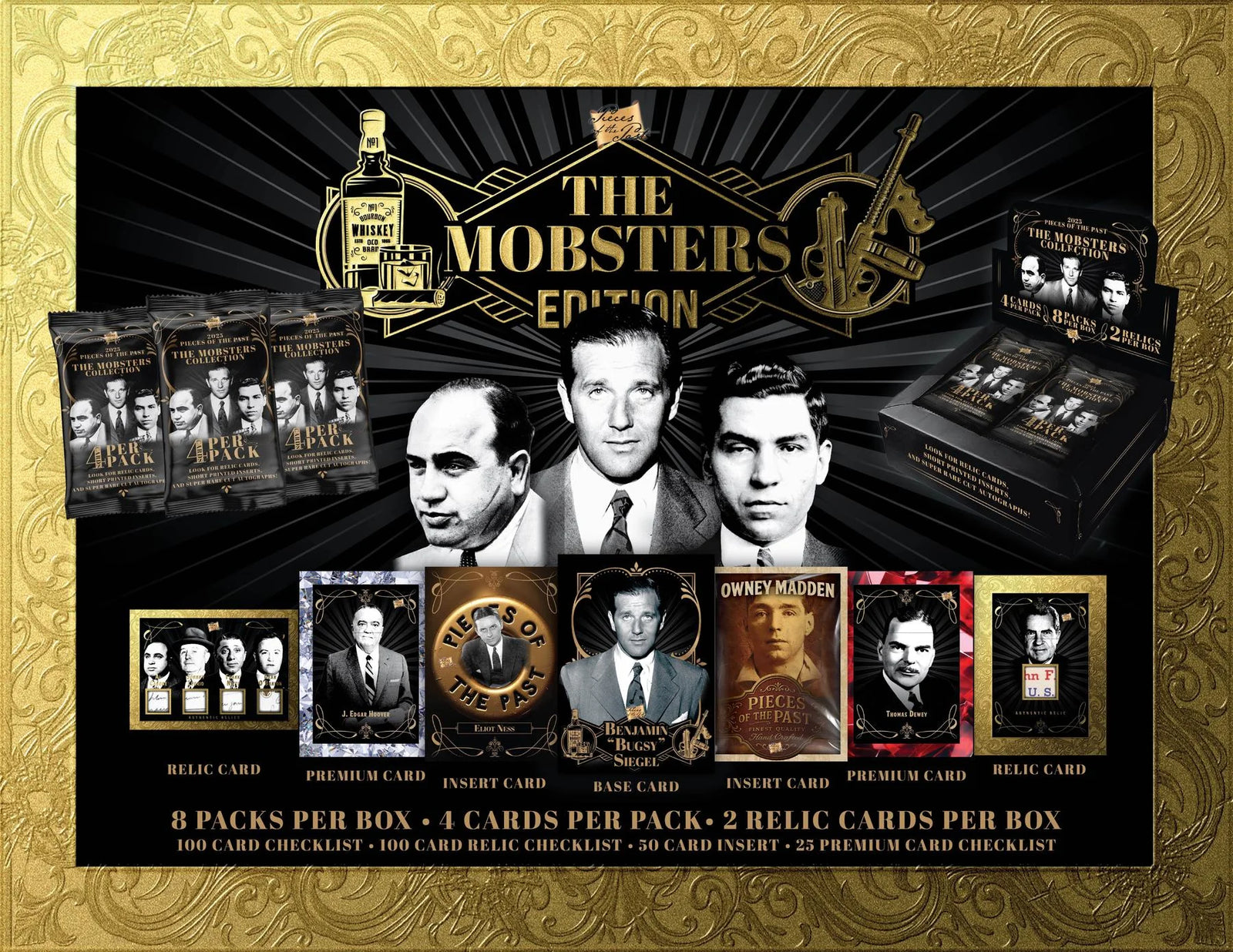 DRAFT - 2026 Keepsake Pieces of the Past Mobster Edition Hobby Box | Presell