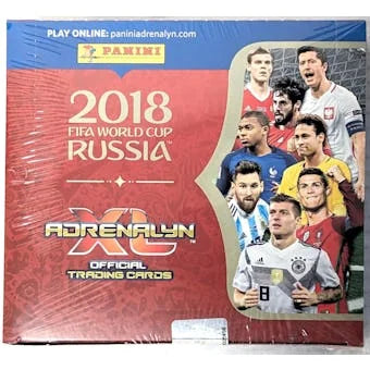 DRAFT - Just In 2018 Panini FIFA World Cup Adrenalyn XL Box (Reed Buy)