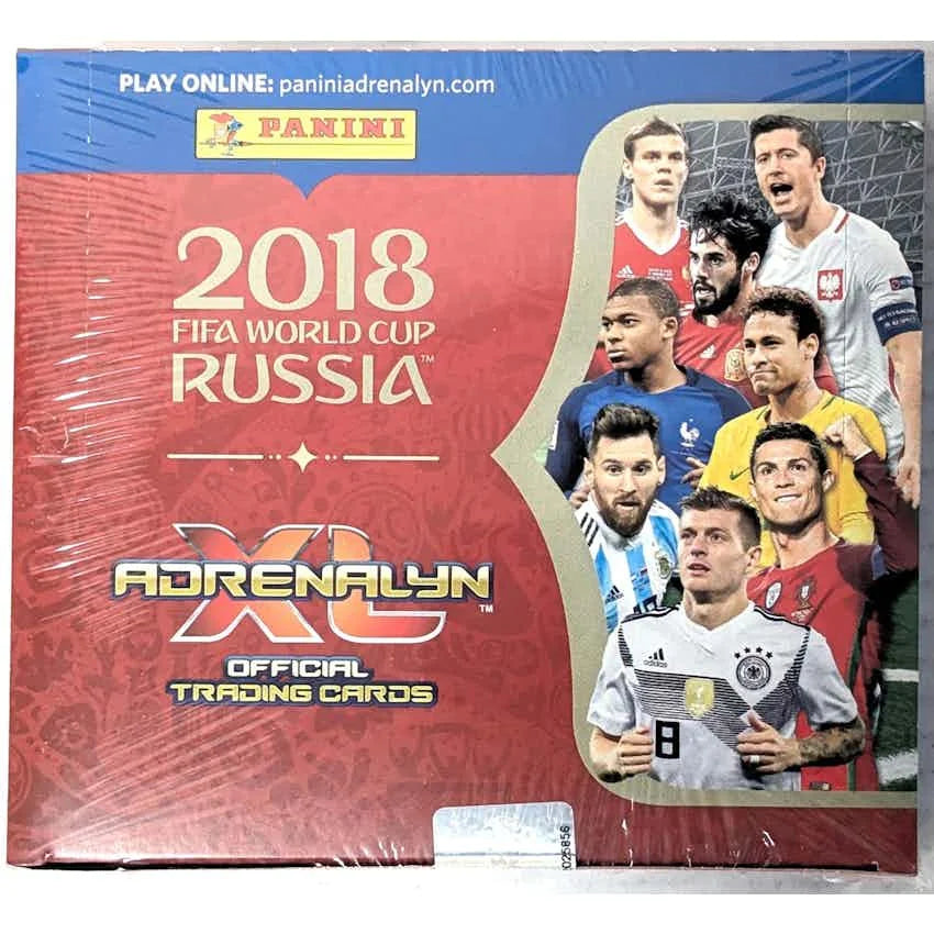 DRAFT - Just In 2018 Panini FIFA World Cup Adrenalyn XL Box (Reed Buy)