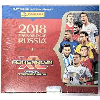 DRAFT - Just In 2018 Panini FIFA World Cup Adrenalyn XL Box (Reed Buy)