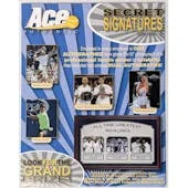 DRAFT - Just In 2012 Ace Authentic Secret Signatures 8x10 Series 3 Tennis Hobby Box (Reed Buy)