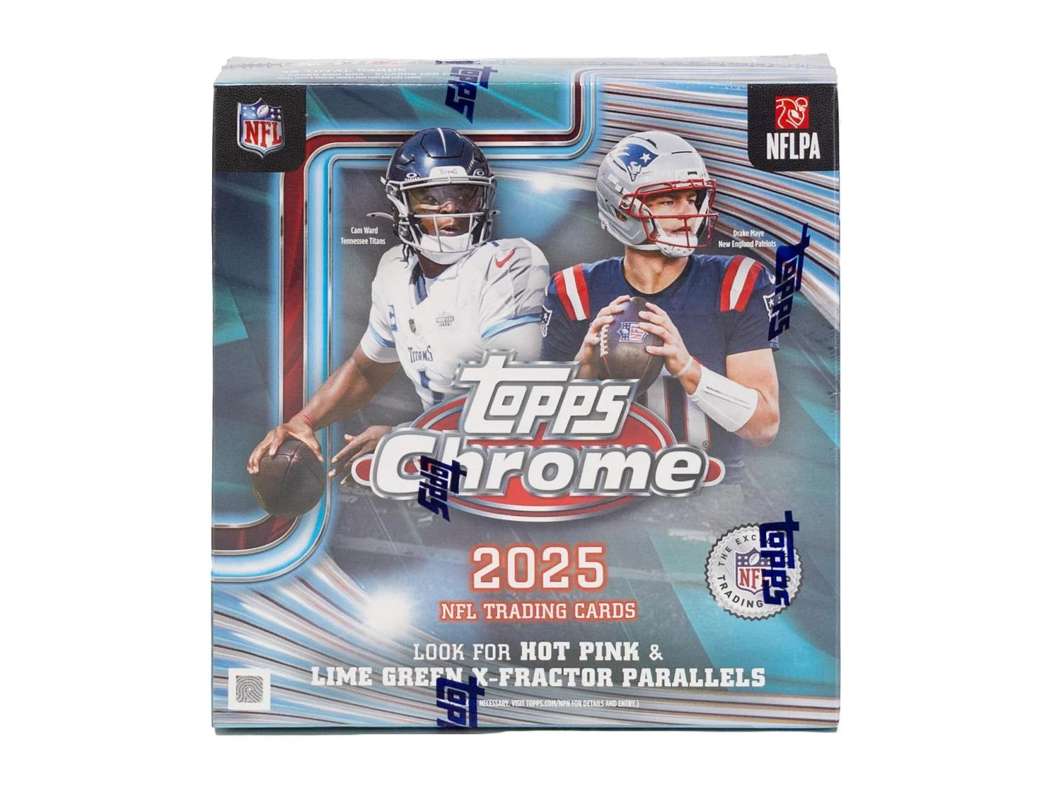 DRAFT - 2025 Topps Chrome Football Mega Box | dacardworld:BVFQ0M76MU