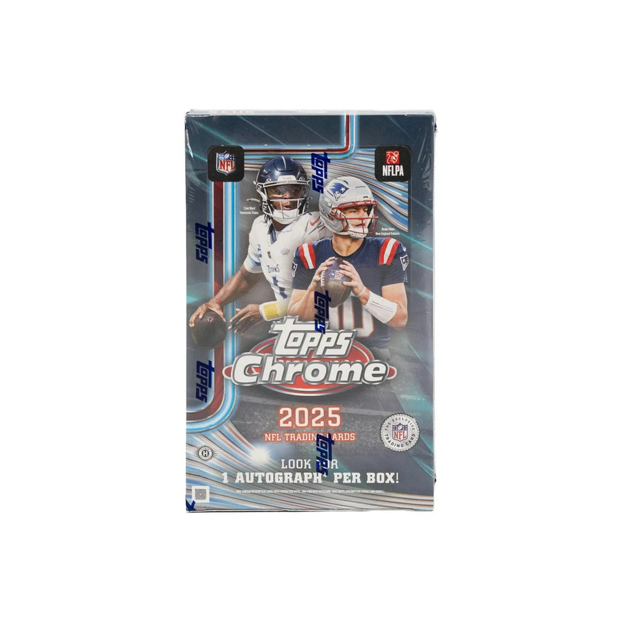 DRAFT - 2025 Topps Chrome Football Hobby Box $754.95 $749.95 Add to Cart