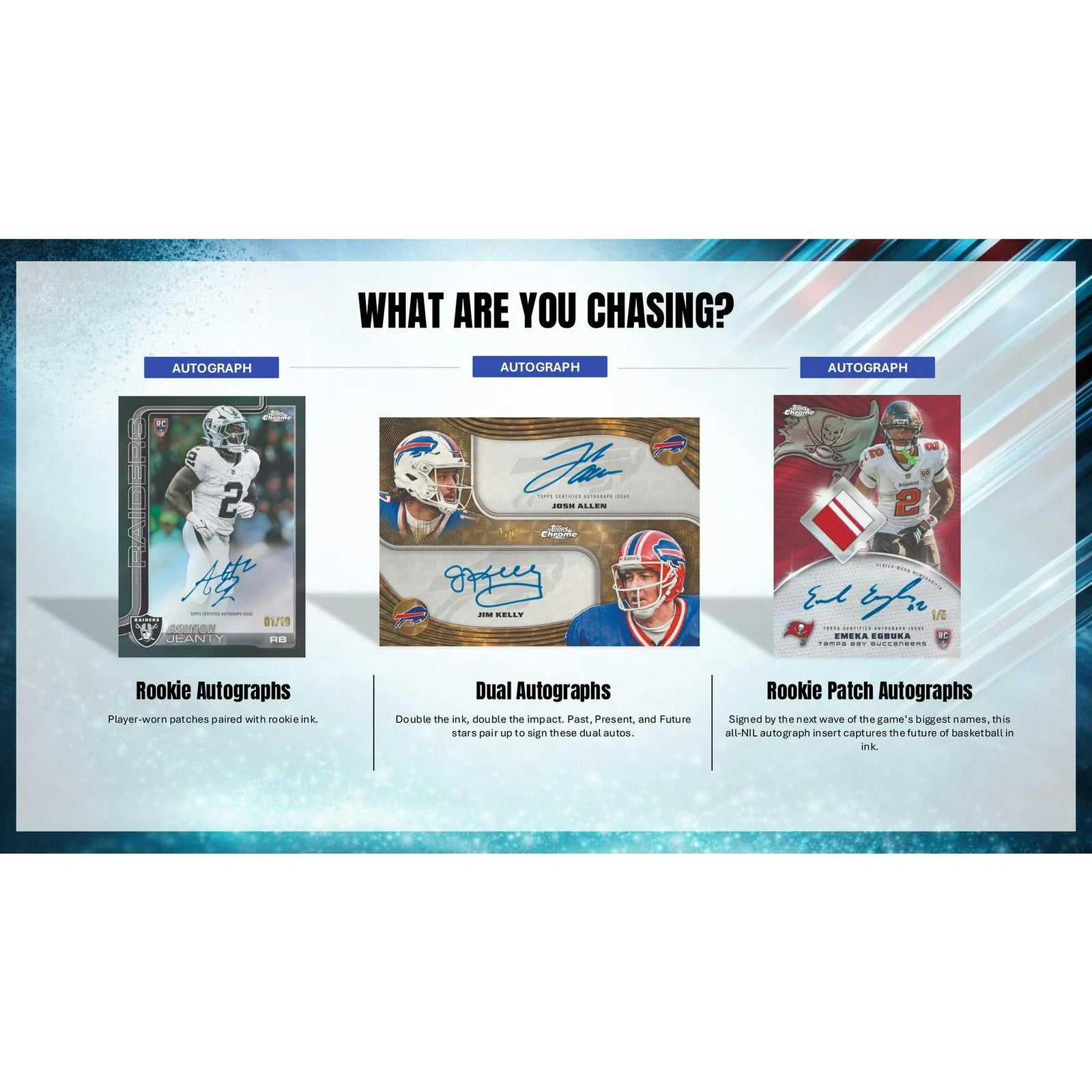 DRAFT - New 2025 Topps Chrome Football Hobby 12-Box Case