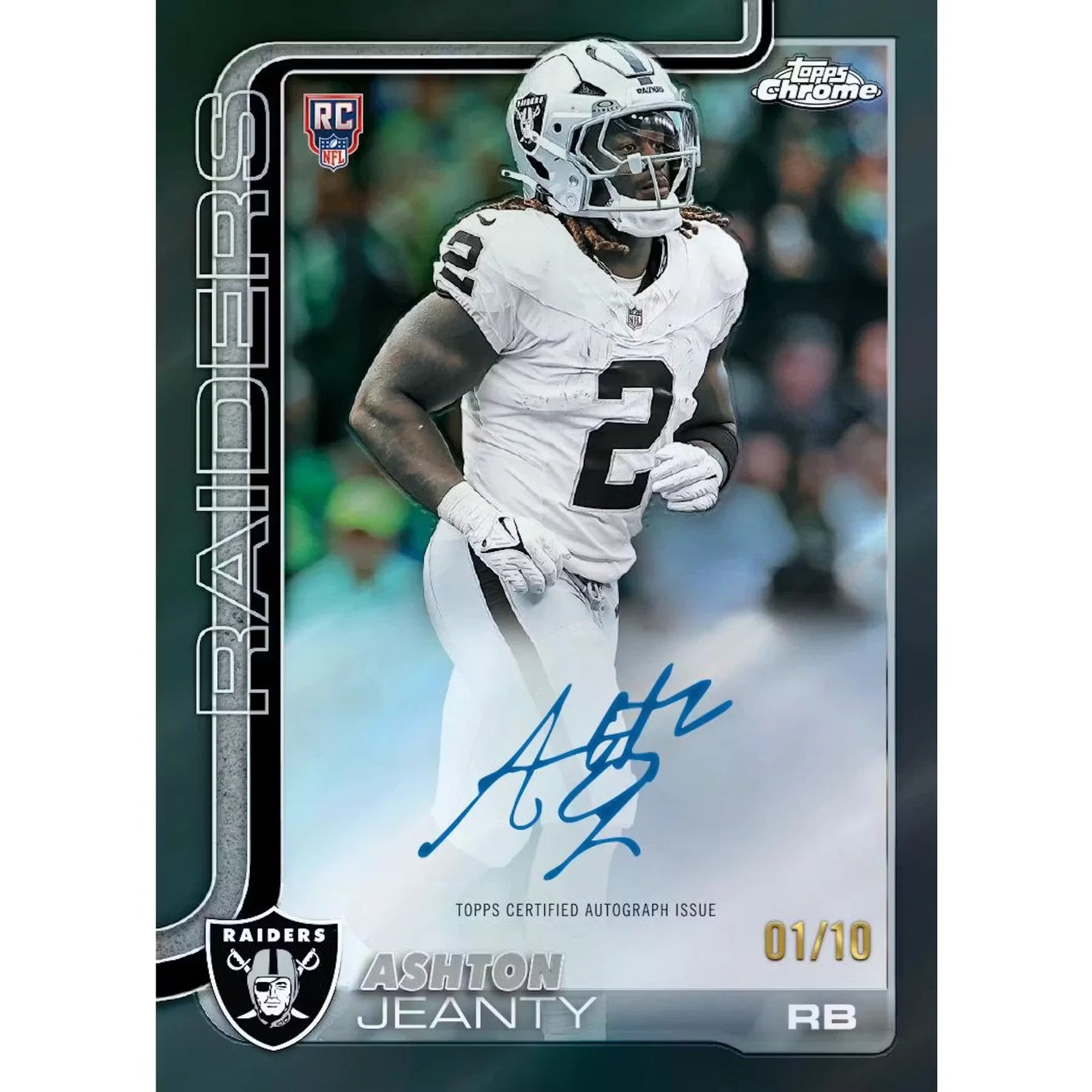 2025 Topps Chrome Football First Day Issue Hobby 8-Box Case (Ships Sealed Only)