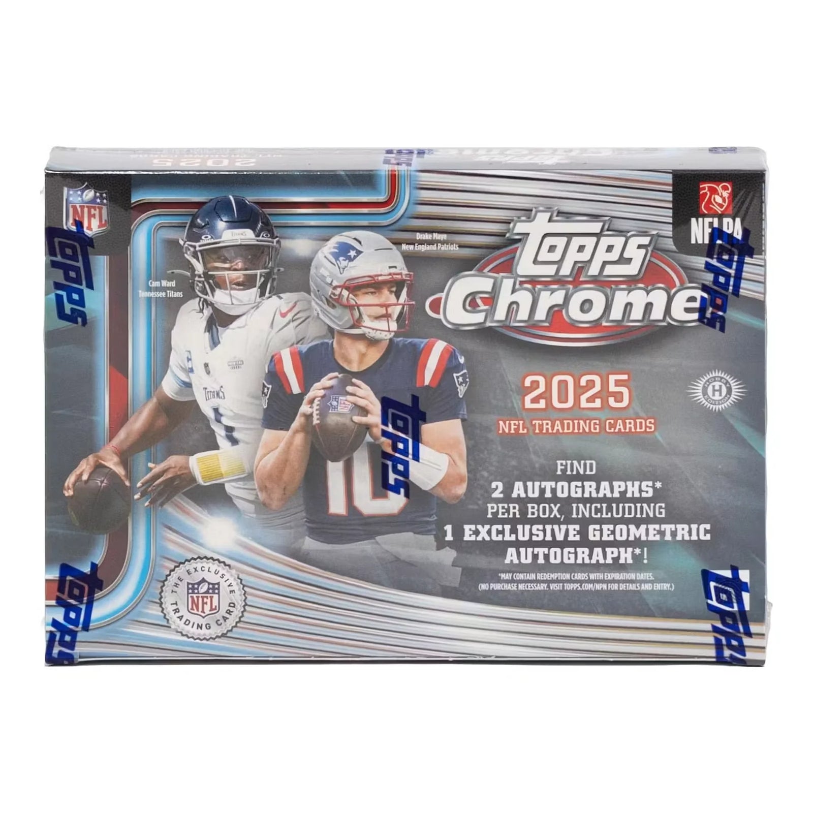 2025 Topps Chrome Football Delight 6-Box Case