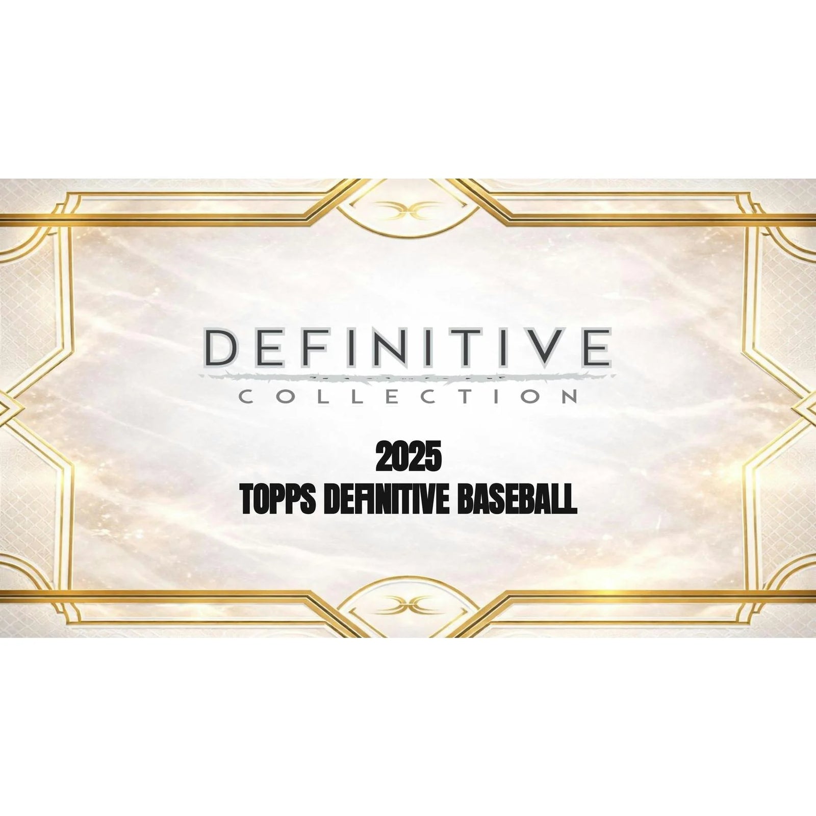 DRAFT - 2025 Topps Definitive Collection Baseball Hobby Box | Premium Release