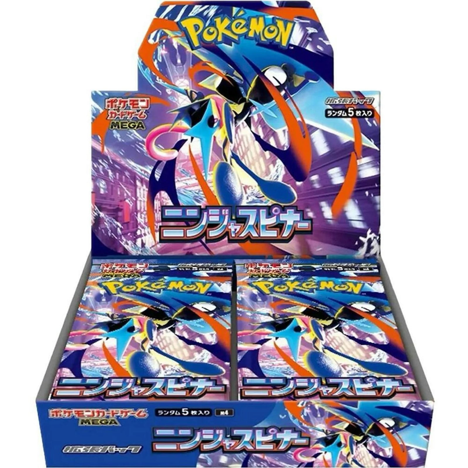 DRAFT - Pokemon Mega Evolution Ninja Spinner Booster Box | Japanese | dacardworld:BVFS0UPVQ9
