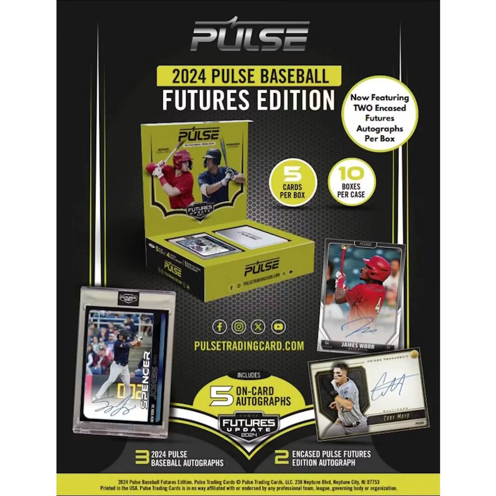 2024 Pulse Baseball Futures Edition Hobby Box