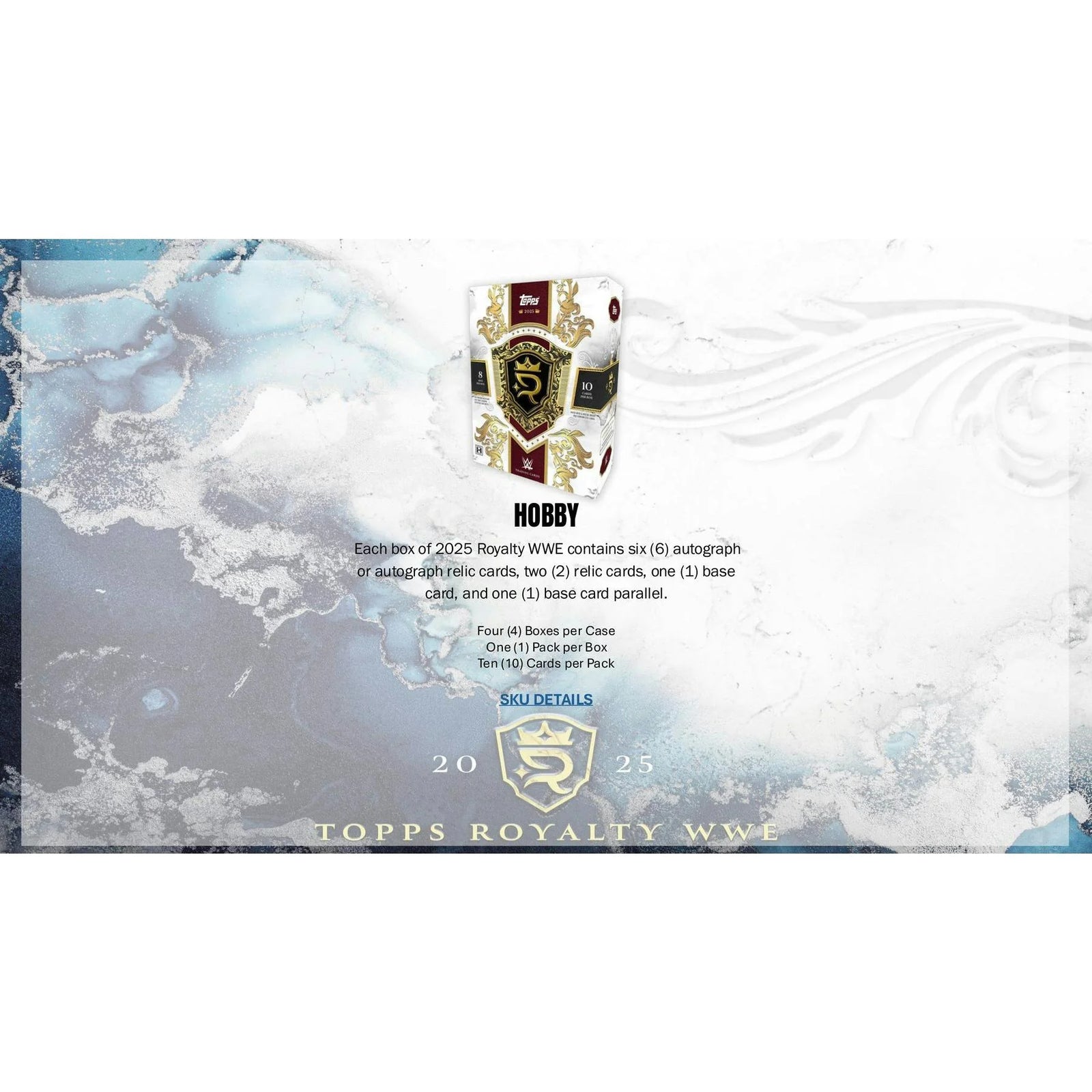 DRAFT - 2025 Topps Royalty WWE Wrestling Hobby Box | dacardworld:BVFT0J5TQ4