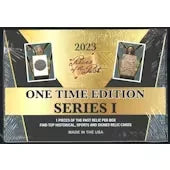 2023 Super Break Pieces of the Past One Time Edition Series 1 Hobby Box