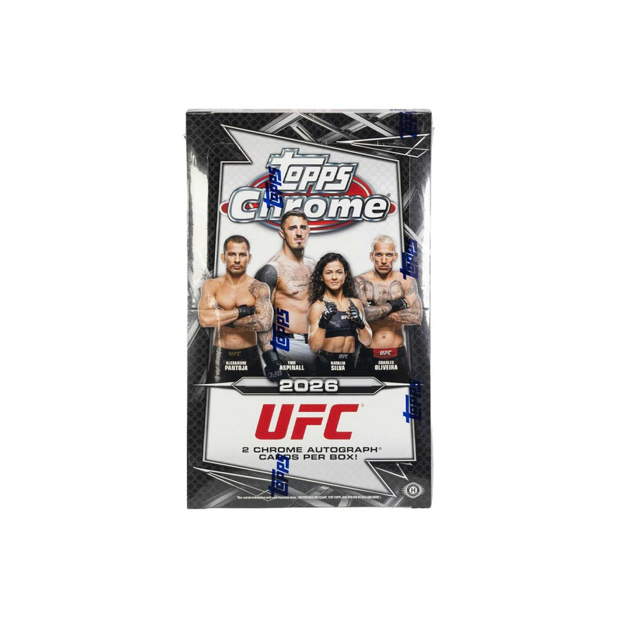 DRAFT - 2026 Topps Chrome UFC Hobby Box | dacardworld:BVFT0KJJ59