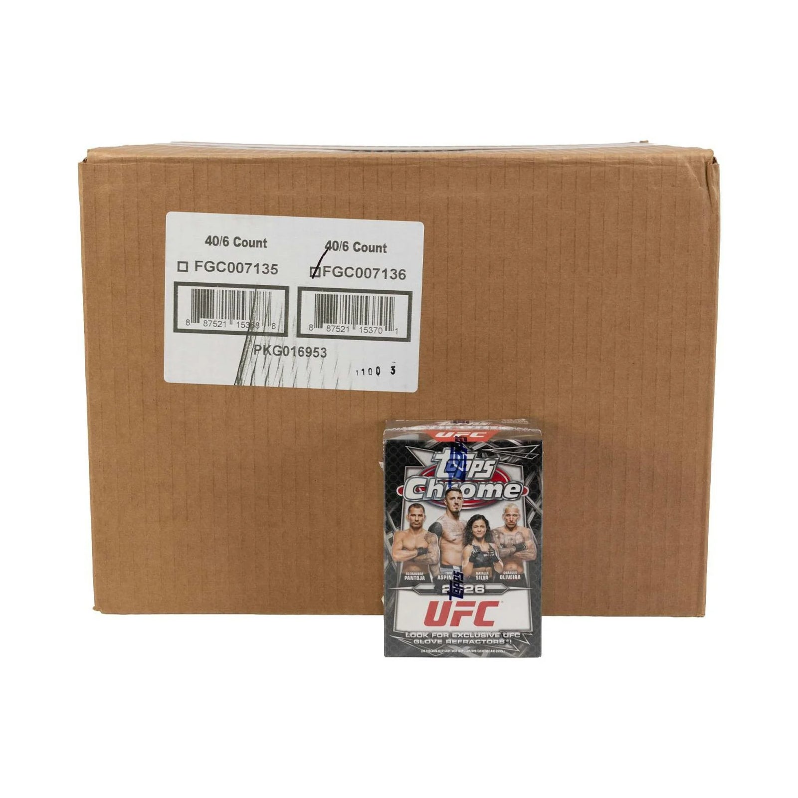 DRAFT - New 2026 Topps Chrome UFC Blaster 40-Box Case
