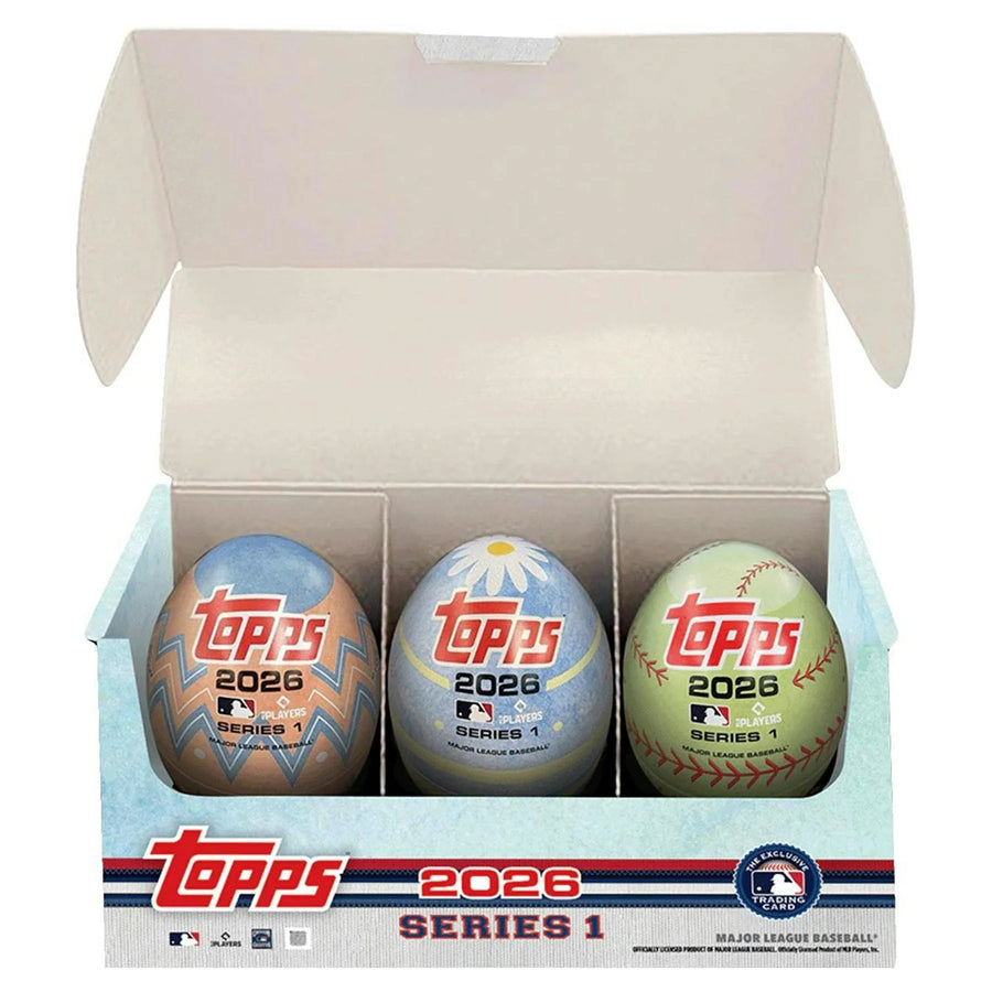 DRAFT - Just In 2026 Topps Series 1 Baseball 3-Tin Box