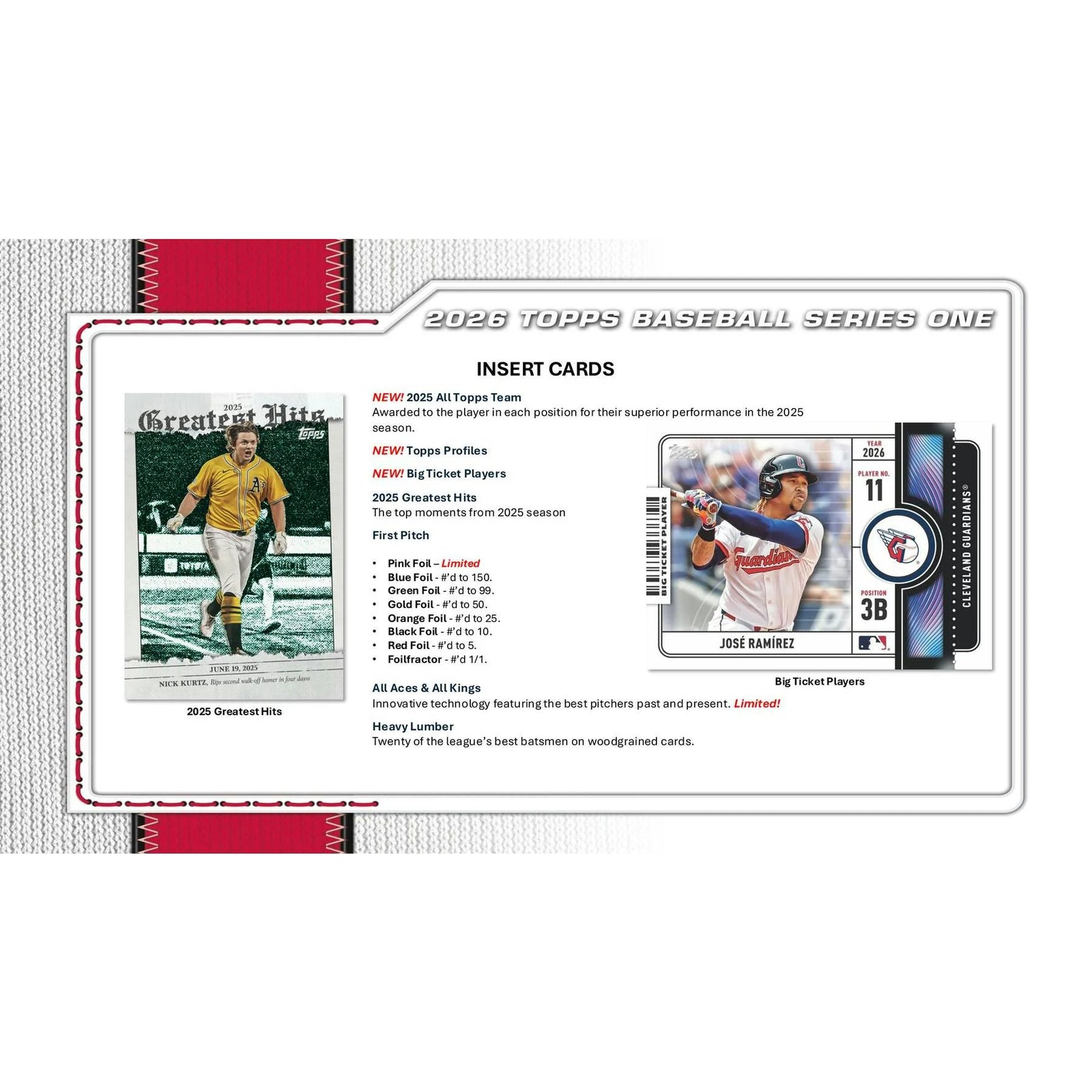 DRAFT - Just In 2026 Topps Series 1 Baseball 3-Tin Box