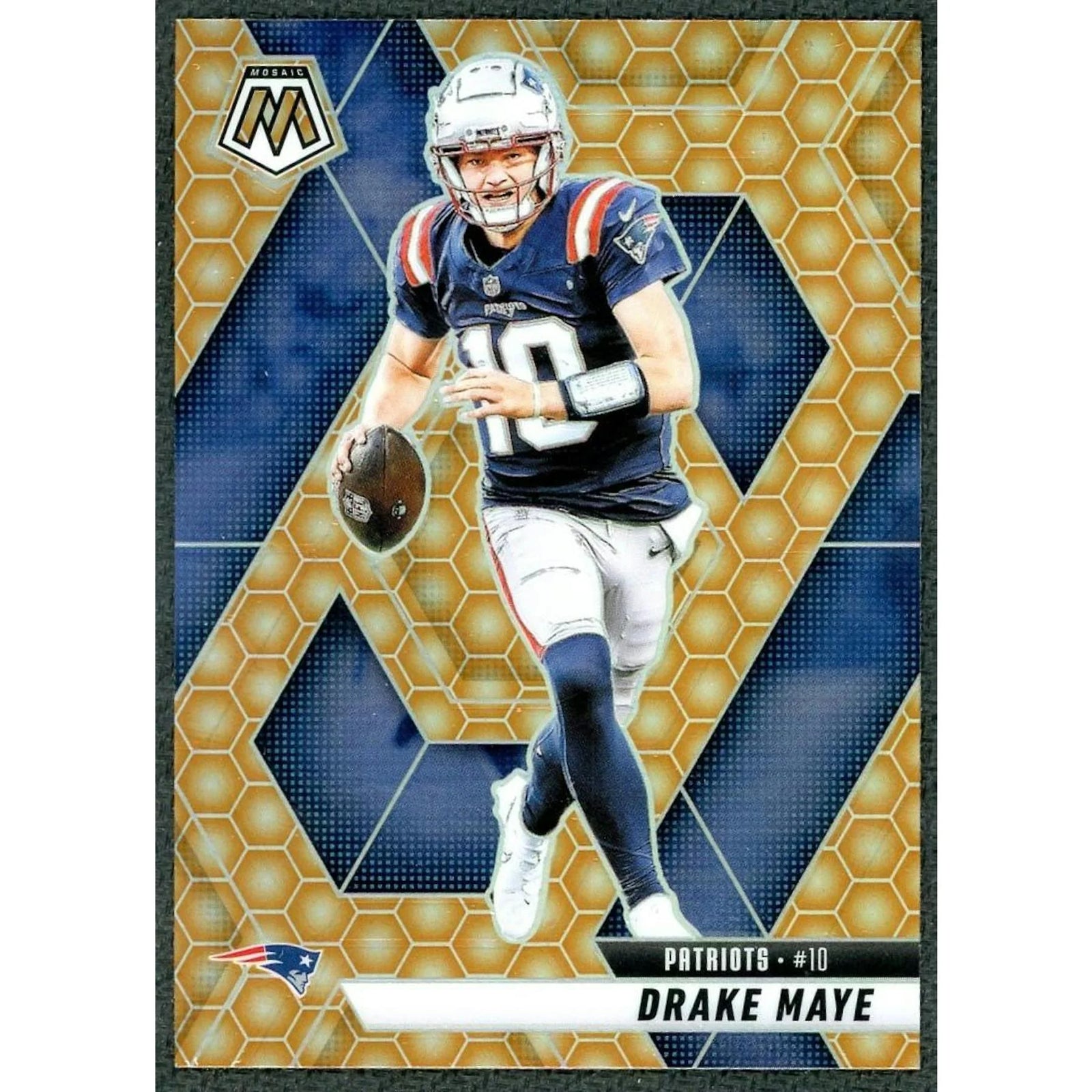Drake Maye 2025 Panini Mosaic Honeycomb #28 Card
