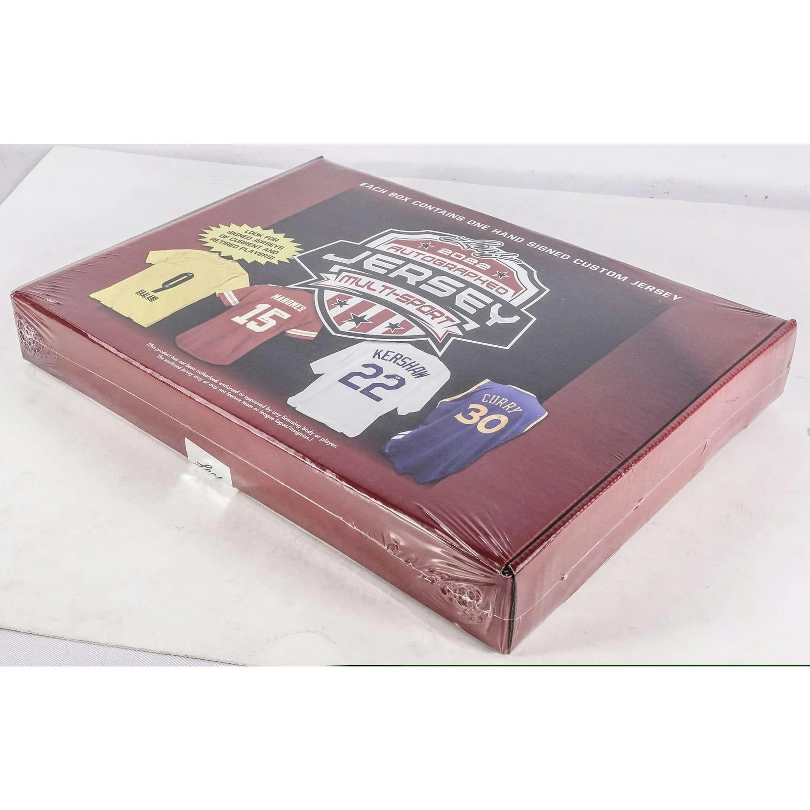 DRAFT - Just In 2022 Leaf Autographed Jersey Multi-Sport Hobby Box (Reed Buy)