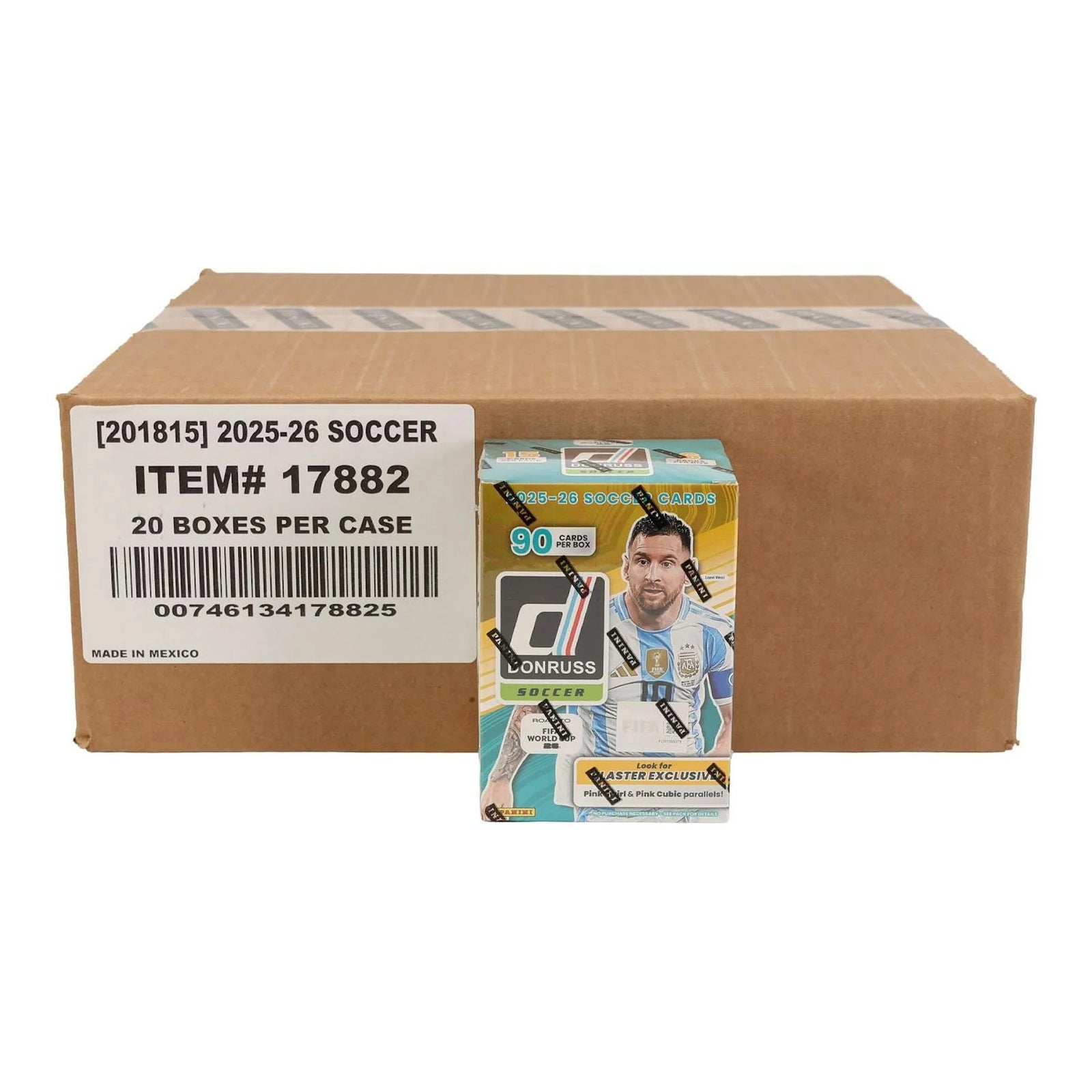 DRAFT - New 2025/26 Panini Donruss Road to FIFA World Cup Soccer Blaster Hobby 20-Box Case